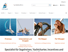 Tablet Screenshot of ivent-sailing.com